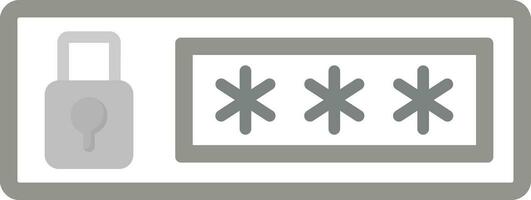 Password Field Vector Icon