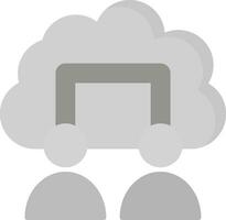 Cloud Users Vector Icon