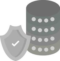 Secure Database Vector Icon