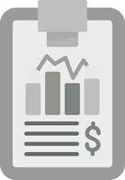 gráfico reporte vector icono