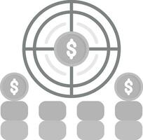 Money Target Vector Icon