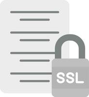 icono de vector de ssl