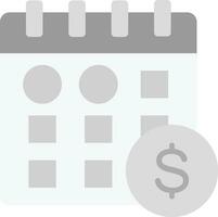 Payment Deadline Vector Icon