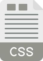 icono de vector de css