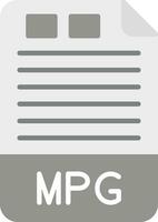 MPG Vector Icon