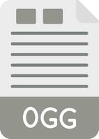 OGG Vector Icon