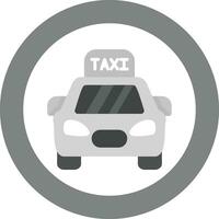 Taxi Signal Vector Icon