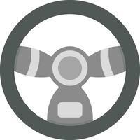 Steering Wheel Vector Icon