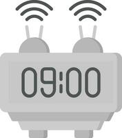 Smart Clock Vector Icon