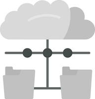 repartido datos vector icono