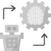 Machine Learning Vector Icon