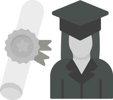 Receiving Degree Vector Icon