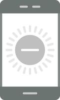 Brightness Low Vector Icon