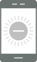 Brightness Low Vector Icon