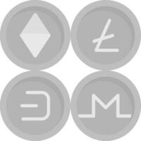 altcoin vector icono