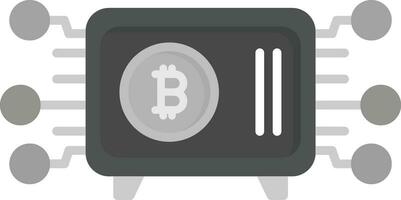 Crypto Vault Vector Icon