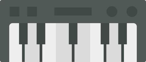 Piano keyboard Vector Icon