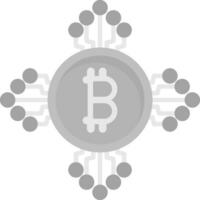 icono de vector de criptomoneda