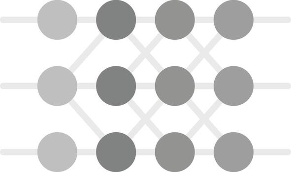 neural red vector icono