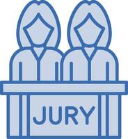 Juror Female Vector Icon