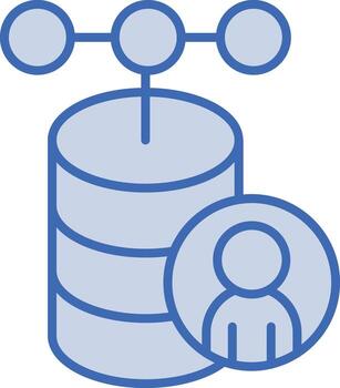 Client Database Vector Icon