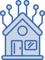 Home Network Vector Icon