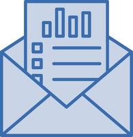 Email Statistics Vector Icon