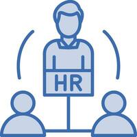 Hiring Manager Vector Icon