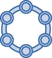 Text Cycle Vector Icon