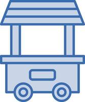 Food Cart Vector Icon