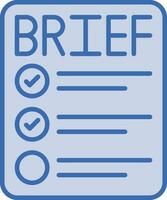 Brief Vector Icon