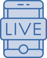 Live Stream Vector Icon