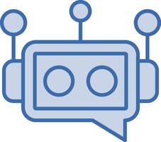 Virtual Assistant Vector Icon