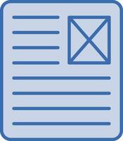 Latent Semantic Index Vector Icon