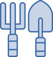 Fork And Trowel Vector Icon