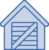 Garden Shed Vector Icon