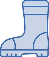 Rubber Boots Vector Icon