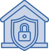 Home Security Vector Icon