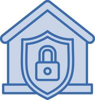 Home Security Vector Icon