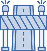 Road Block Vector Icon