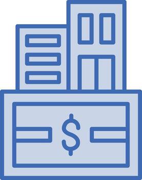 fijo activo vector icono