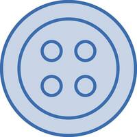 Clothing Button Vector Icon