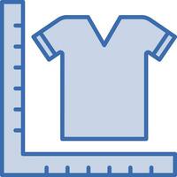 Clothes Measurement Vector Icon