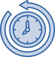 Return to the Past Vector Icon