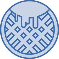 Waffle Vector Icon