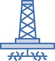 Fracking Vector Icon