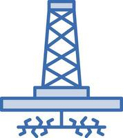 Fracking Vector Icon