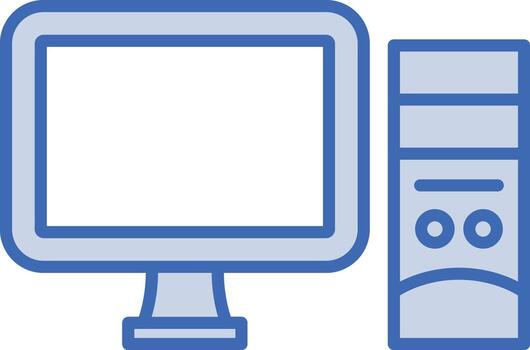 Computer Vector Icon