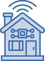 Smart House Vector Icon