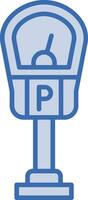 Parking Meter Vector Icon